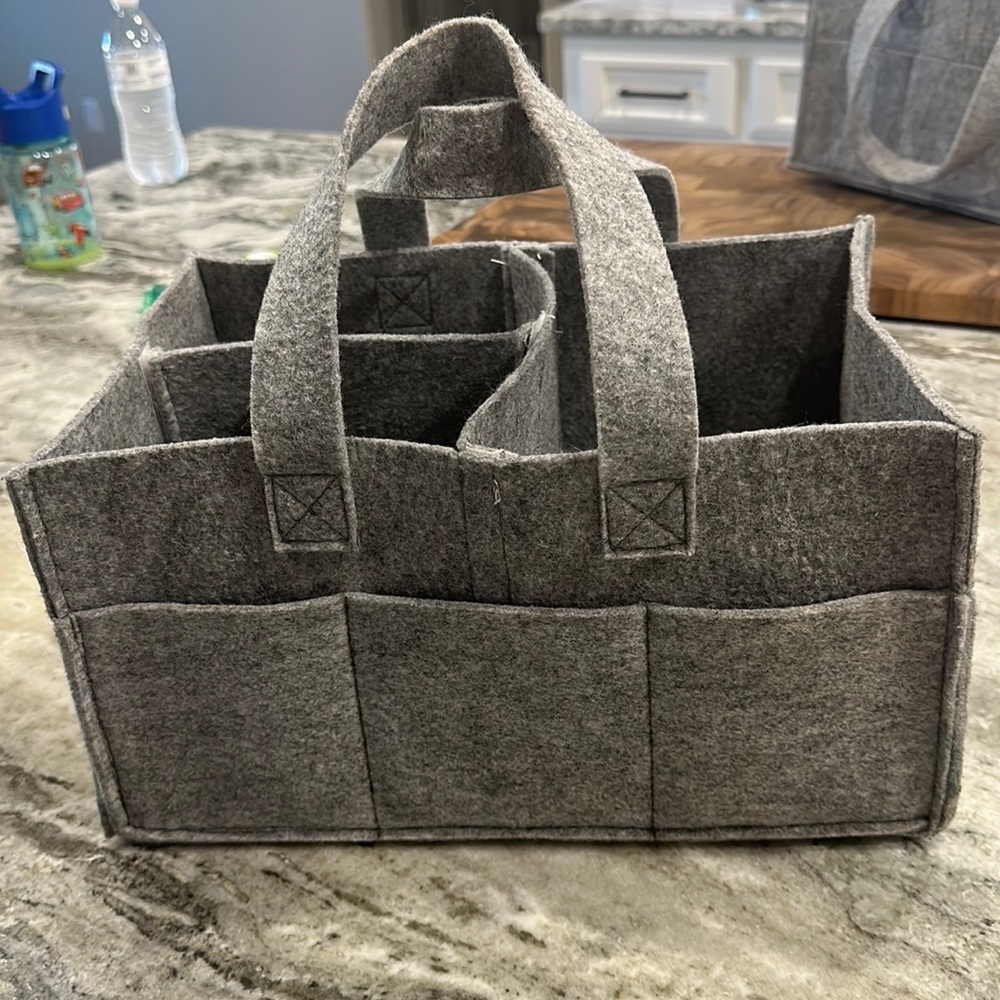Felt Diaper Caddy